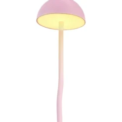 Dyberg Larsen Fonzy genopladelig bordlampe, lyserød