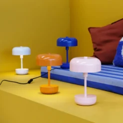 Dyberg Larsen Haipot bordlampe, blå