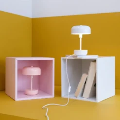 Dyberg Larsen Haipot bordlampe, hvid