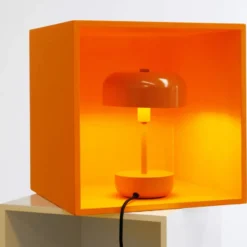 Dyberg Larsen Haipot bordlampe, orange