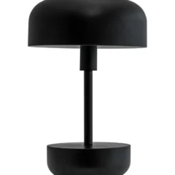 Dyberg Larsen Haipot genopladelig bordlampe, sort