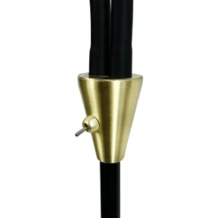 Dyberg Larsen Lilje gulvlampe, sort