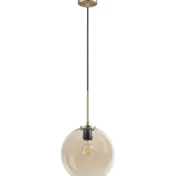Dyberg Larsen Loop pendel, ravfarvet, Ø25 cm