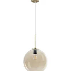 Dyberg Larsen Loop pendel, ravfarvet, Ø30 cm