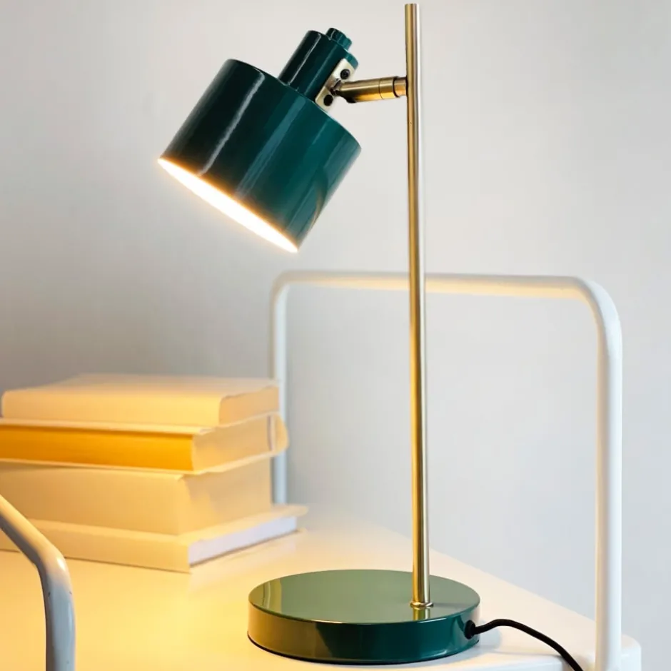 Dyberg Larsen Ocean bordlampe, mørkegrøn