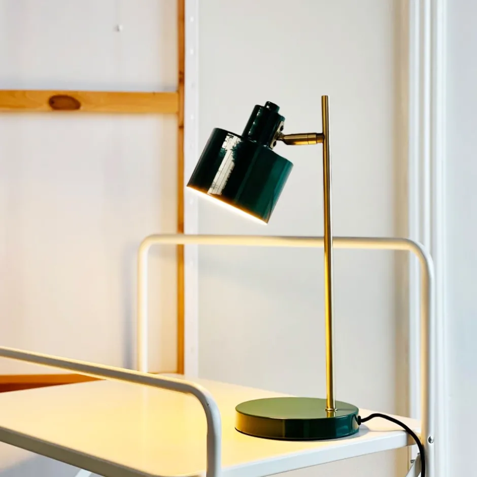 Dyberg Larsen Ocean bordlampe, mørkegrøn