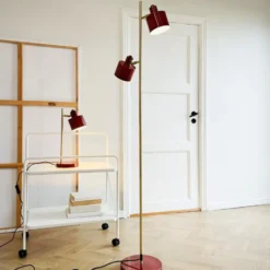Dyberg Larsen Ocean bordlampe, rød