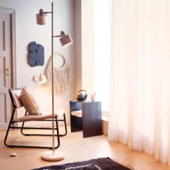 Dyberg Larsen Ocean gulvlampe, beige