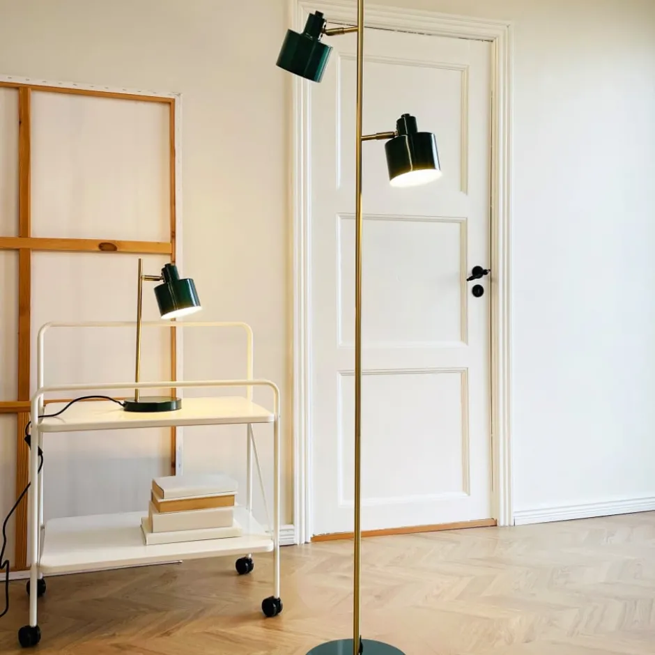 Dyberg Larsen Ocean gulvlampe, grøn