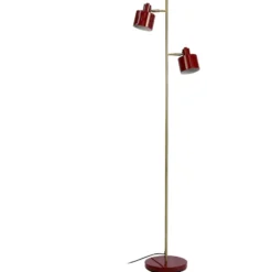 Dyberg Larsen Ocean gulvlampe, rød