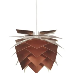 Dyberg Larsen Pineapple pendel, kobber, Ø75 cm