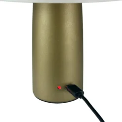 Dyberg Larsen Porter genopladelig bordlampe, grøn