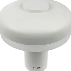 Dyberg Larsen Porter genopladelig bordlampe, hvid