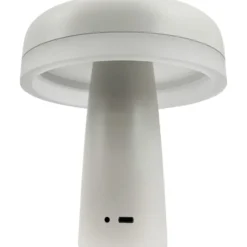Dyberg Larsen Porter genopladelig bordlampe, hvid