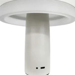 Dyberg Larsen Porter genopladelig bordlampe, hvid