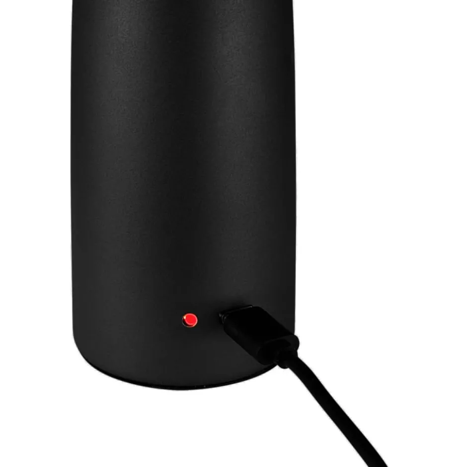Dyberg Larsen Porter genopladelig bordlampe, sort