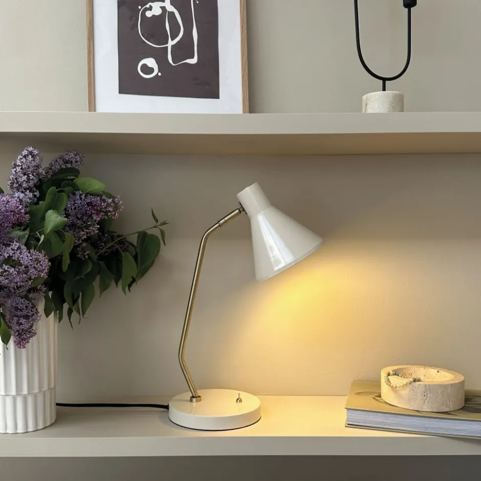 Dyberg Larsen Sleep bordlampe, hvid
