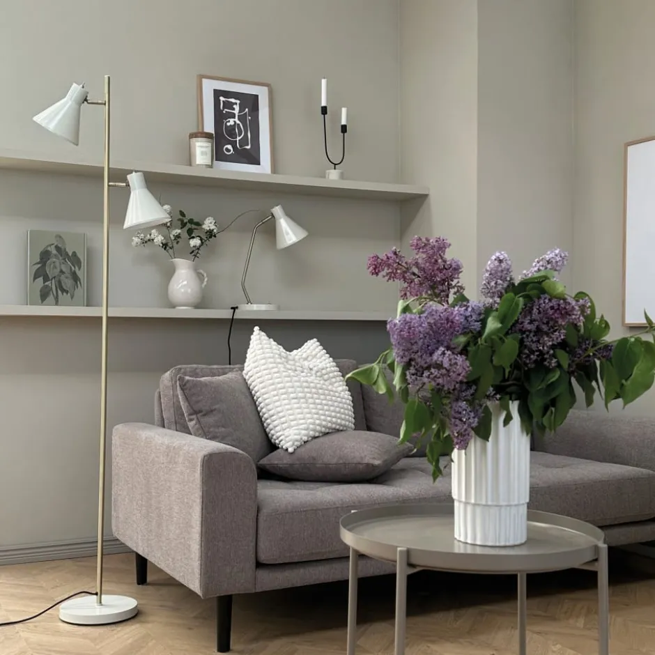 Dyberg Larsen Sleep gulvlampe, hvid