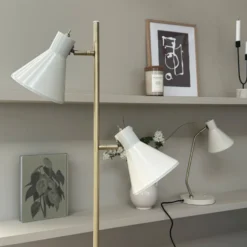Dyberg Larsen Sleep gulvlampe, hvid
