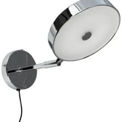Dyberg Larsen Starlight væglampe, krom