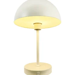 Dyberg Larsen Stockholm genopladelig bordlampe, beige