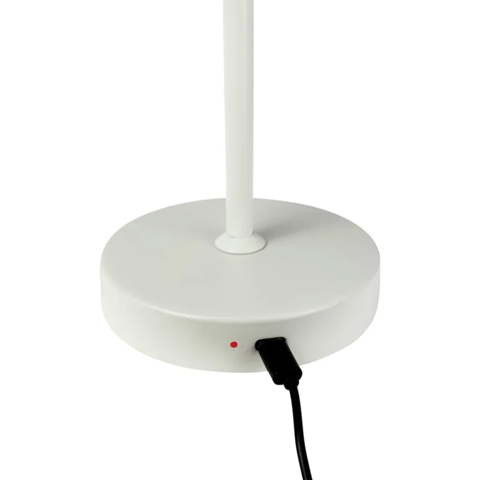Dyberg Larsen Stockholm genopladelig bordlampe, beige