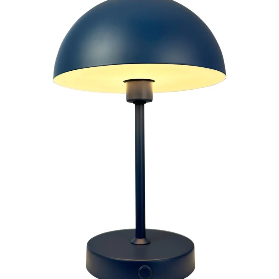 Dyberg Larsen Stockholm genopladelig bordlampe, blå
