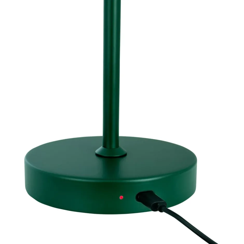 Dyberg Larsen Stockholm genopladelig bordlampe, grøn