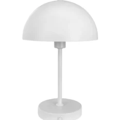 Dyberg Larsen Stockholm genopladelig bordlampe, hvid