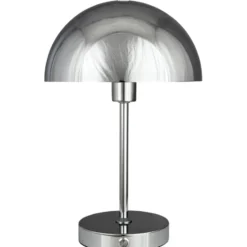 Dyberg Larsen Stockholm genopladelig bordlampe, krom