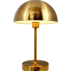 Dyberg Larsen Stockholm genopladelig bordlampe, messing