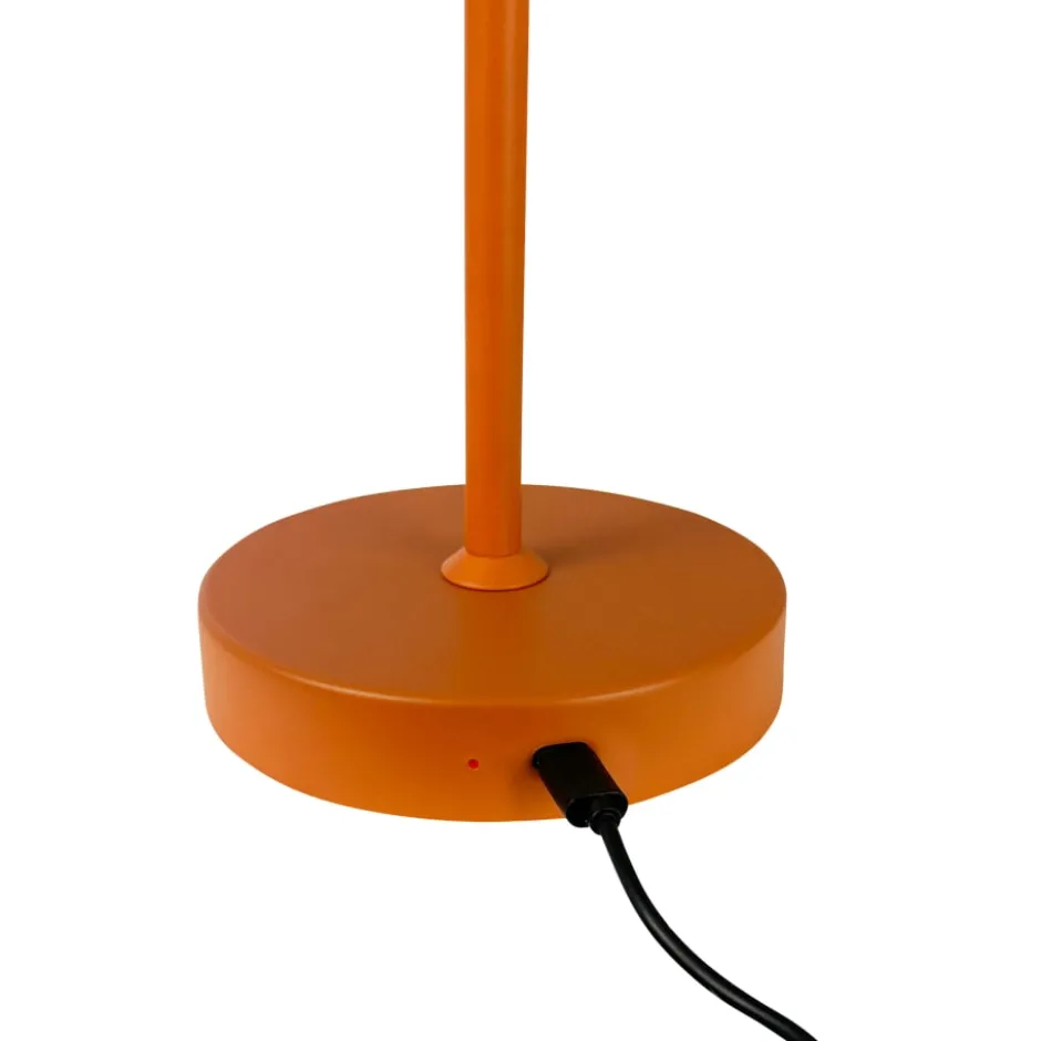 Dyberg Larsen Stockholm genopladelig bordlampe, orange
