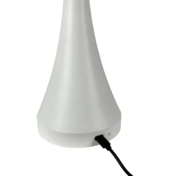 Dyberg Larsen Vienna genopladelig bordlampe, hvid