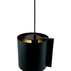 Dyberg Larsen Wum pendel, sort, Ø16 cm