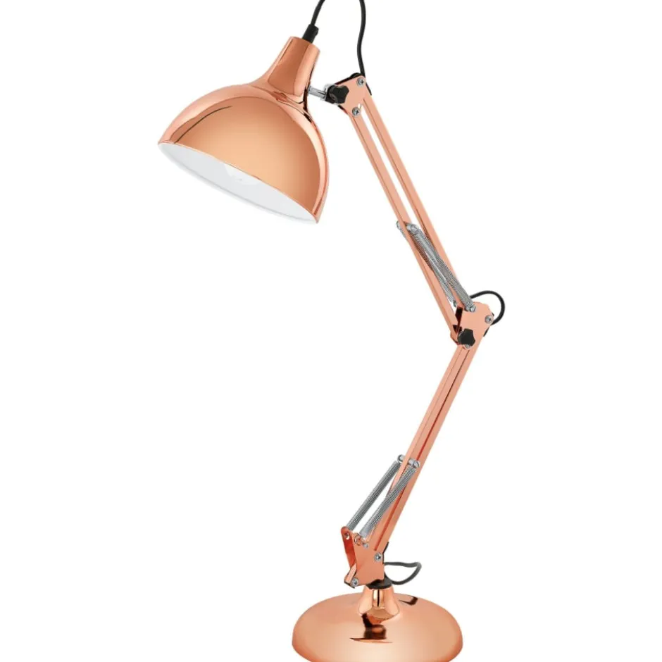 Eglo Borgillio arkitektlampe, kobber