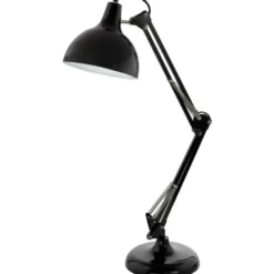 Eglo Borgillio arkitektlampe, sort