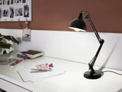 Eglo Borgillio arkitektlampe, sort