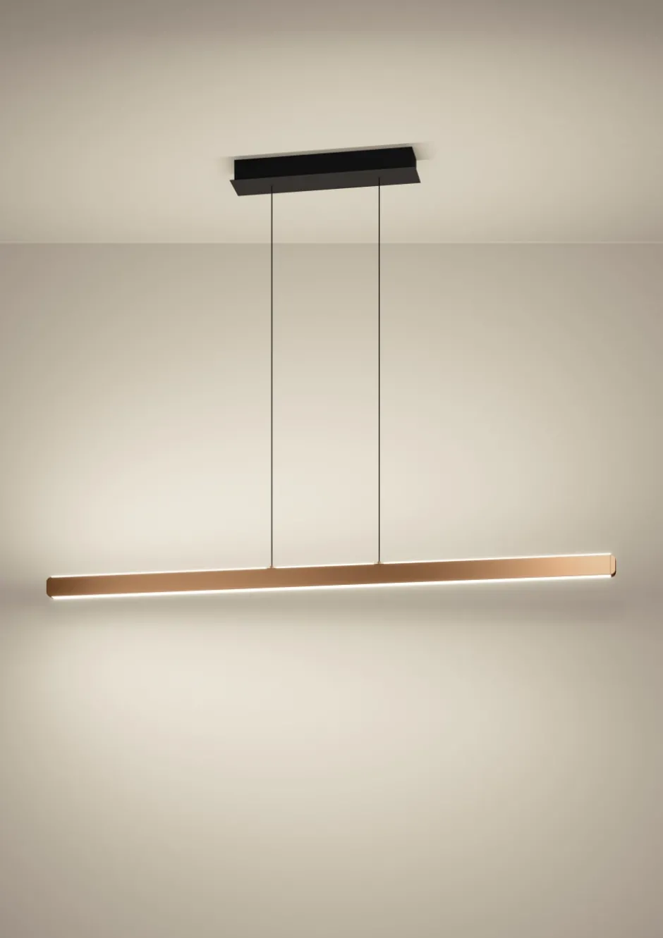 Eglo Ciggiano langbordspendel, brun