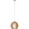 Eglo Cossano pendel, ahorn træ, Ø30 cm