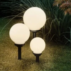 Eglo solcelle kugle bedlampe, Ø20 cm
