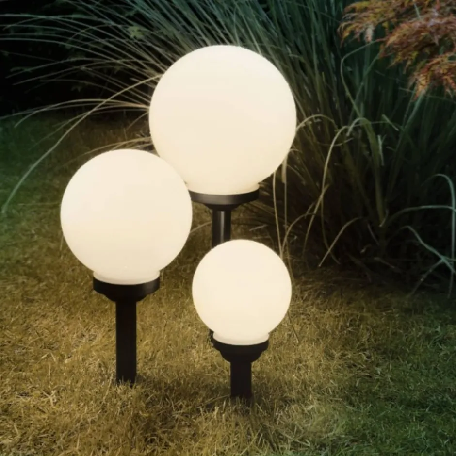 Eglo solcelle kugle bedlampe, Ø20 cm