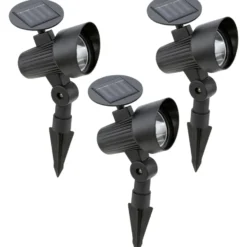 Eglo solcelle spotlamper, 3 stk.