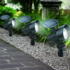 Eglo solcelle spotlamper, 3 stk.