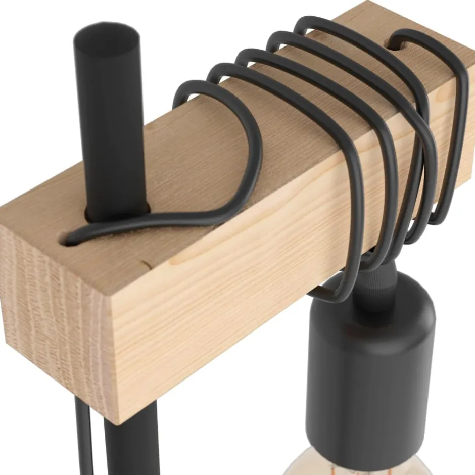 Eglo Townshend bordlampe, sort