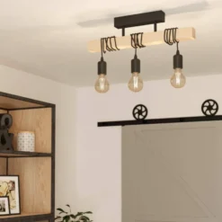 Eglo Townshend loftlampe, sort