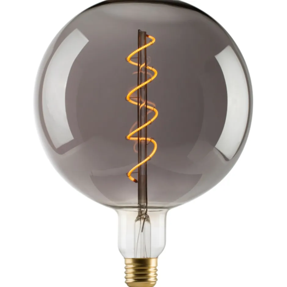 e3light Vintage E27 globepære, 2200K, 4W, Ø18 cm