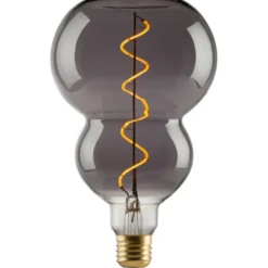 e3light Vintage E27 spiralpære, 2200K, 4W