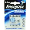 Energizer AAA batterier, 4 stk.