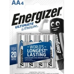 Energizer AA batterier, 4 stk.