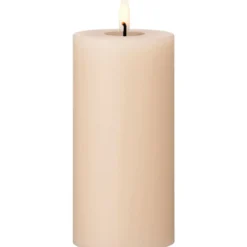 Ester & Erik LED bloklys, creme, 15 cm